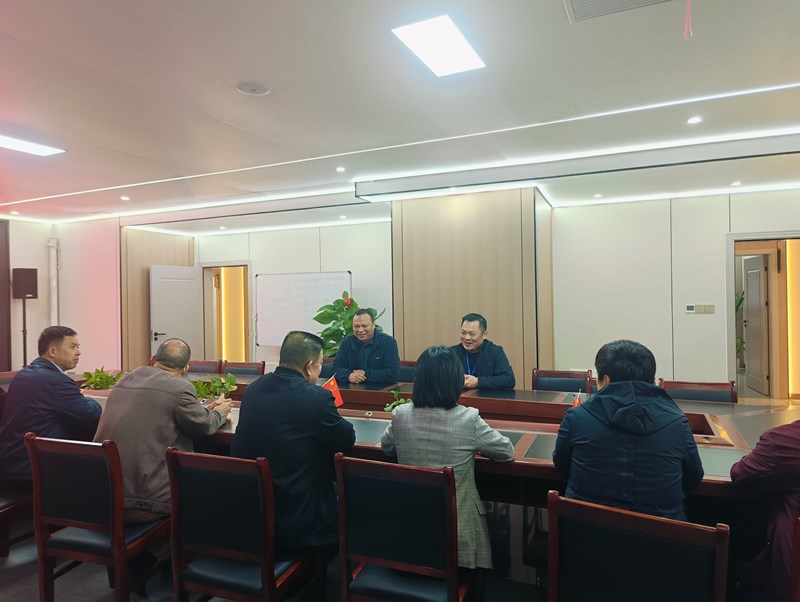  2024年11月政協(xié)領(lǐng)導走訪(fǎng)委員，為企業(yè)排憂(yōu)解難
